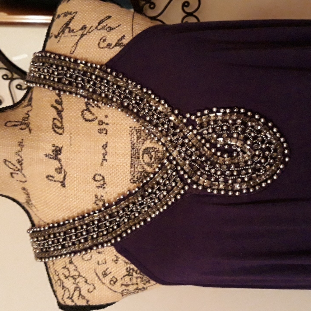 Rich Purple T-Shirt Lane Bryant